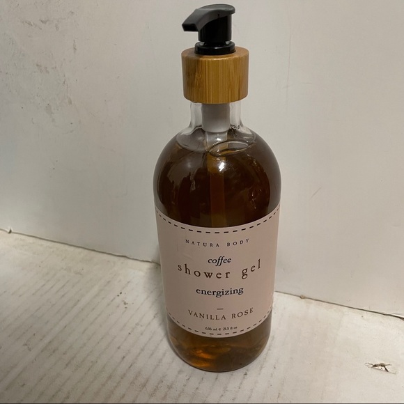 Natura Body Coffee Shower Gel Energizing Vanilla